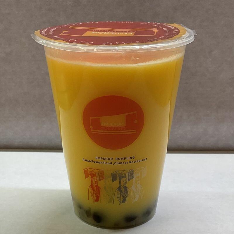 Mango Bubble Milk Tea